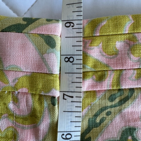 J Crew Chino Paisley Printed Baroque Shorts Women’s Size 6 Spring Summer Travel - Picture 5 of 7